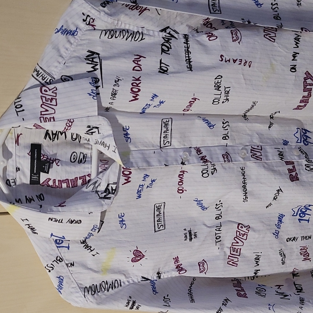 International Concepts button up